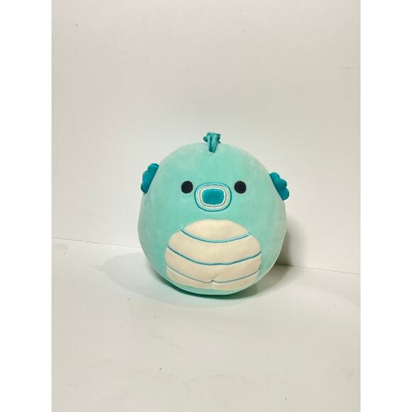 Squishmallows Other - Squishmallow Sheldon The Seahorse Teal Blue Plush 5” Kellytoy